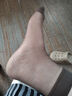 浪莎丝袜女短袜春夏薄款5A抑菌耐磨透气水晶丝透明中筒肉色袜子咖啡20 实拍图