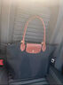 珑骧礼物珑骧中号LePliage Original女包长柄手提单肩托特包 海军蓝 中号长28宽15.5高26.5 实拍图