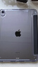 毕亚兹 适用ipad 10.2英寸保护套 2021年9/8/7代 通用苹果平板电脑三折支架 智能休眠保护壳 PB179金刚黑 实拍图