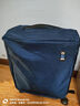 袋鼠（KANGAROO）加厚行李箱保护套牛津布拉杆箱箱套防水耐磨防刮旅行箱托运箱罩 藏青色（行李箱保护套） 20寸 实拍图
