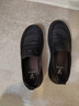 意尔康男鞋秋季羊皮舒适一脚蹬皮鞋男软面套脚商务休闲鞋 59171W黑色 39 实拍图