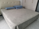 海澜之家（HLA）A类全棉床上四件套床单款水洗棉宿舍三件套100%纯棉裸睡亲肤被套 烟蓝浅灰双拼色 四件套被套200*230 床单款 230*250 实拍图