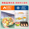 抗菌保鲜膜套一次性家用食品保鲜防尘罩厨房冰箱防串味专用套罩 悬挂抽取式【2080只】送挂钩 实拍图