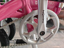 大行（DAHON） 412折叠自行车14英寸单速超轻迷你铝合金学生成人单车BYA412 粉色 实拍图