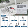 科勒（KOHLER）水槽大单槽304不锈钢加厚水槽抽拉龙头套餐28409套餐台上/下盆 实拍图