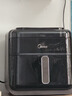 美的（Midea）蒸汽炎烤空气炸锅上下双热源 家用大容量6.5L 上下双可视大视窗 烤箱一体机三合一金属内腔KZC6501 实拍图