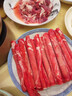 东来顺牛羊肉卷火锅套餐1.6斤 羊肉卷300g+肥牛卷1斤 涮煮食材 源头直发 实拍图