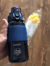 品家家品（PINKAH）运动水瓶户外健身便携水壶学生夏季水杯男士大容量直饮塑料杯女生 600ML暴风蓝（直饮口） 实拍图