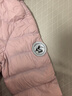 水孩儿（SOUHAIT）童装男女童轻薄羽绒服冬季新款儿童羽绒外套上衣 浅粉 700+蓬松度-充绒量90% 120 充绒量47g 实拍图