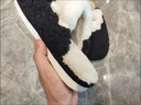 安尚芬  棉拖鞋男士秋冬家居休闲舒适防滑保暖地板月子情侣拖鞋女 黑色 42-43 适合41-42 实拍图