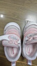 巴布豆学步鞋秋男宝毛毛虫防滑透气儿童机能鞋软底男女童贝壳粉26码 实拍图