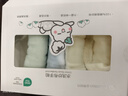 全棉时代婴儿口水巾儿童小毛巾纯棉纱布手帕洗脸面巾礼盒装 黄蓝绿6条/盒 实拍图