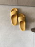 朴西香蕉船情侣凉拖鞋女浴室不易滑室内居家四季拖鞋男 黄色 39-40 实拍图