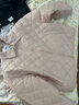森马（Semir）棉服女灯芯绒翻领菱形格复古2024冬三防宽松轻薄棉衣109724112007 实拍图