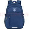 爱迪生发明家初中生书包高中学生男背包大容量减负护脊双肩包 w25-2 蓝色 实拍图