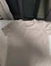 京东京造【已售300w件】短袖t恤男衣服秋季男士打底外穿 深灰色 S 实拍图
