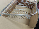 不锈钢厨房水槽沥水架洗碗池伸缩沥水篮洗菜盆碗碟收纳架 伸缩沥水篮【中号】 实拍图