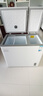 美的（Midea）210升双温双箱家商两用冰柜 大冷冻小冷藏卧式顶开门冰柜 小型冰箱节能低音冷柜BCD-210DKEM(E) 实拍图