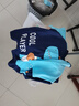 佑游儿童泳衣男童泳裤中童分体泳衣男孩宝宝游泳六件套30255Y藏蓝3XL 实拍图