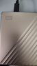 西部数据（WD）6TB 移动硬盘 type-c Ultra系列 2.5英寸 金 机械硬盘 笔记本电脑外接加密兼容Mac 大容量家庭存储 实拍图