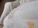 婧麒（JOYNCLEON）新生婴儿衣服a类春秋初生儿宝宝保暖夹棉连体衣贴身打底哈衣 粉色公主 90cm 【1-2岁，体重9.5-13kg】 实拍图