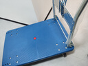 乐优佰易 小推车拉货车手推车平板车 90*60cm5寸PVC耐磨轮加厚折叠手拉车 仓库物流工厂 实拍图