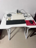 初学者  电脑桌台式家用电竞桌椅套装办公桌简约书桌游戏桌书房写字桌子 雪山白80*60-电竞纹路 实拍图