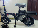新大洲新国标代驾折叠电动车超长续航 锂电池电瓶助力自行单车轻便迷你小型男女士代步上班用可放后备箱 顶配版-16减震-松下电芯15A纯电续航≤45km 实拍图