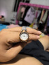 阿玛Armain满天星镶钻防水女士手表新款轻奢高级感时尚石英手表尼 玫瑰壳间金一22MM 实拍图