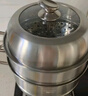 美厨（maxcook）蒸锅 304不锈钢32CM三层蒸锅 加厚复底汤锅 燃气电磁炉通用MCZ221 实拍图