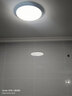 惠普精工吸顶灯led灯卧室现代简约餐厅中山灯具圆形50cm三色遥控 实拍图