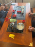 老船木茶桌椅组合全实木家用泡茶台办公一体原木中式客厅茶几套装 1.35米桌2圈椅2靠背椅1船舵椅 实拍图