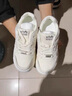 啄木鸟爆款厚底松糕小白鞋女增高小众板鞋2026超火新款春夏季休闲运动鞋 米白色 37 (235mm) 实拍图