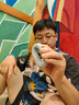 特步（XTEP）握力器硅胶握力圈男专业练手力手指康复训练器材练臂肌训练握力球 简约灰【30-40磅】基础款-双向力度 【正品保证】 实拍图