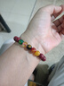 慈灵阁普陀山朱砂手串五路财神转运珠女士本命年礼物紫金砂手链女 实拍图