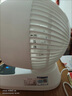美菱（MeiLing）壁扇壁挂循环扇家用小型壁挂式轻音卫生间厨房风扇免安装 皓月白遥控款 实拍图