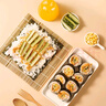 黄金香寿司海苔片28克（10大片）带竹帘紫菜包饭无添加寿司卷料理食材品 实拍图