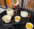 尚言坊汝窑茶具整套功夫泡茶茶壶茶杯器具套装高档礼盒送人中秋节礼物 实拍图
