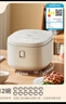 美的（Midea）电饭煲3-4人电饭锅4L银钻内胆12大菜单顶置触控屏家用智能微压电饭煲MB-AFB4041RL 实拍图