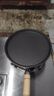 铸铁平底锅煎锅无涂层不粘煎饼手抓饼烙饼锅鏊子家用披萨烤盘 25.5cm木柄单锅 实拍图