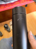 【京东物流配送】智能显温保温杯不锈钢高颜值保热保冷 典雅黑480ml304 实拍图