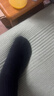 北极绒毛巾底袜子男士秋冬加厚纯棉100%防臭吸汗抗菌耐磨运动中筒篮球袜 长筒黑 【纯棉100%升级款】 4双 均码 实拍图