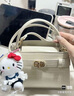 CHARLES&KEITH鳄鱼纹凯莉包手提斜挎婚包包女包生日礼物CK2-50270880-1 Ivory象牙色 S 实拍图