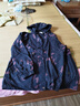 2025新款中年妈妈装风衣洋气外套中老年女春季宽松上衣 2501藏蓝色 5XL 建议140-155斤左右 实拍图