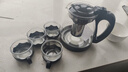 【京东物流】茶壶套装大容量玻璃茶杯带滤网耐高温茶具 2000ml壶+4只莲花 实拍图