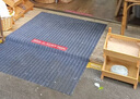 墨斗鱼入户门地垫地毯条纹除尘蹭灰防水防滑室外脚垫可裁剪120*180cm 实拍图