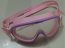马博士泳镜儿童洗头神器宝宝防雾防水大框游泳眼镜婴儿洗澡护目镜紫粉 实拍图