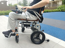 英洛华电动轮椅智能全自动残疾人轮椅车折叠轻便老人老年人助力车 超轻款 6AH锂电+续航10公里 实拍图