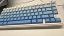 阿斯盾（AUSDOM）H75客制化机械键盘gasket结构 三模2.4G/有线/蓝牙全键热插拔电竞游戏办公家用无线键盘-渐变蓝 实拍图