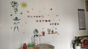 初诚3D立体墙贴春天墙面装饰墙上贴画自粘遮丑补洞贴纸墙纸小图案 温暖留给家人（新拼版） 大(非整张贴、组合贴) 实拍图